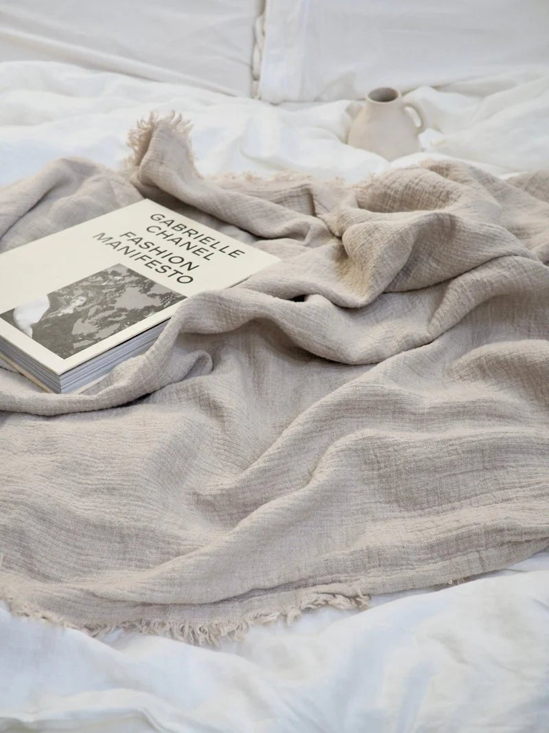 Embrace a Fresh Start: Refresh Your Home This Spring with Linen Throws - TSL Co