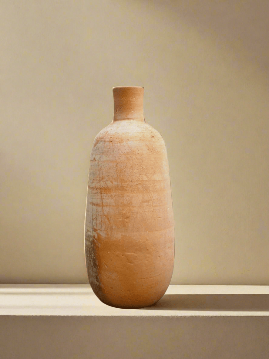 Handcrafted Terracotta Vase in Clay - Large - TSL