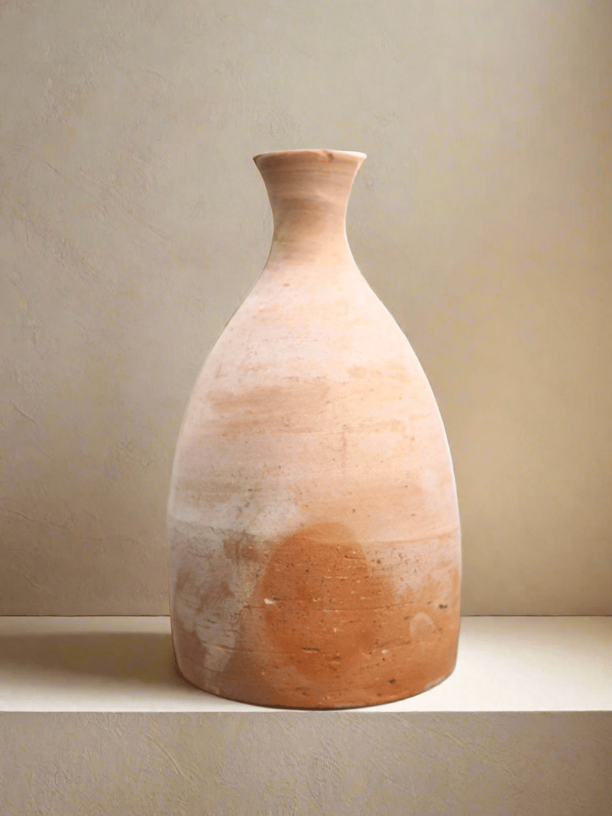 Handcrafted Terracotta Vase in Clay - Medium - TSL