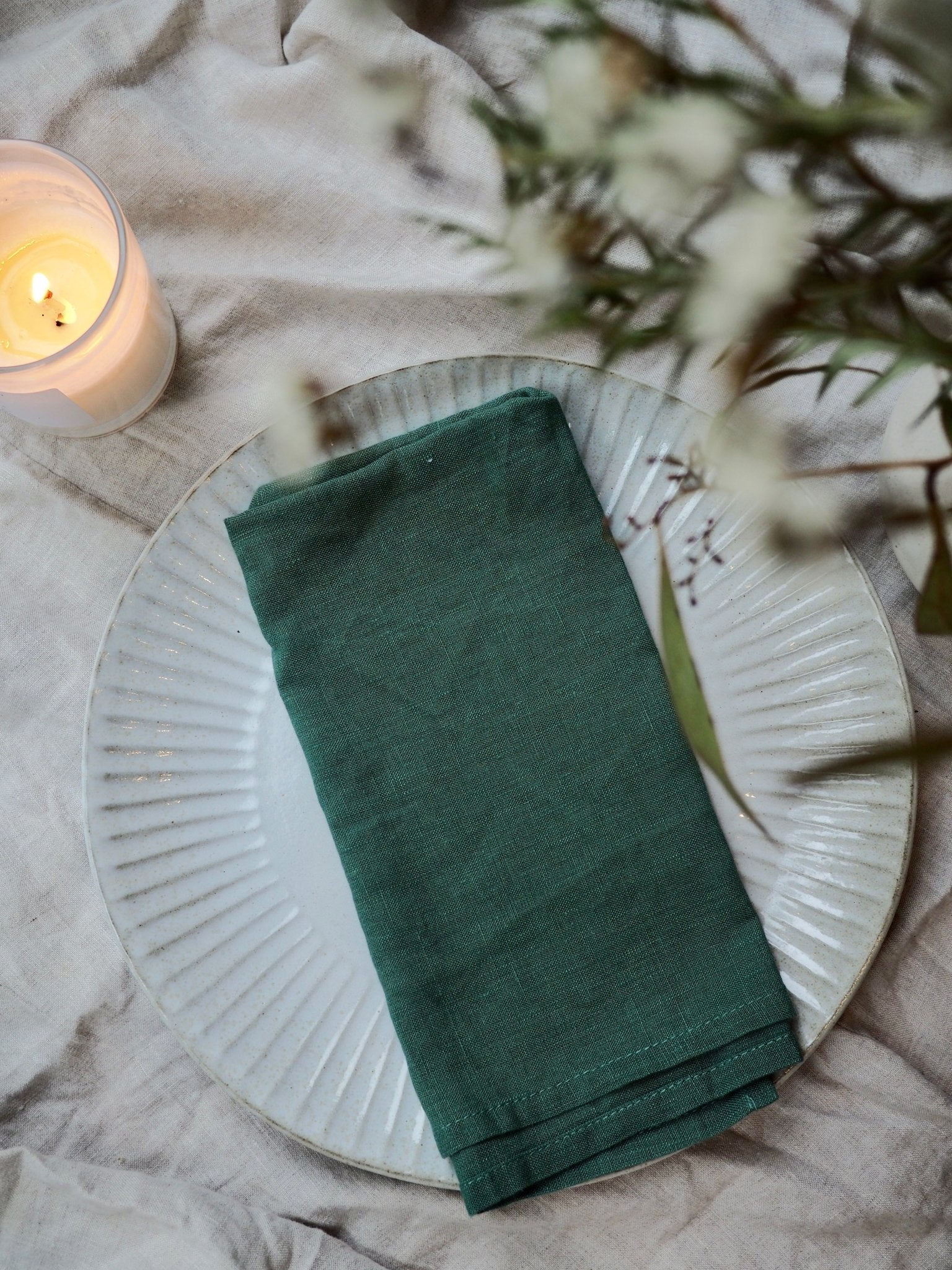 Linen Napkin in Forest - TSL